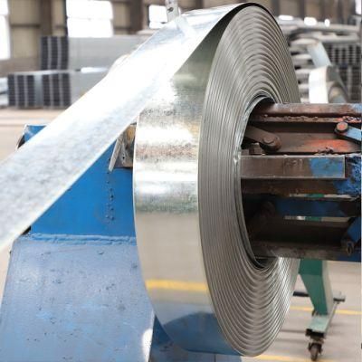Metal Packing Belt Dx51d Z275 Gi Slit Tape Galvanized Steel Strip