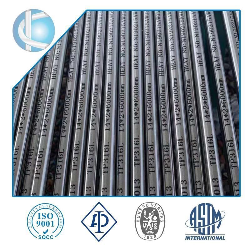1 Stainless Steel Pipes/Tubes Seamless Inox ASTM A312 316L/304L Industrial/Sanitary