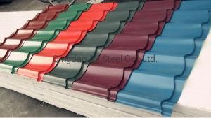 0.23mm Ral5015 Prepainted Gi Corrugated Steel Roofing Sheet