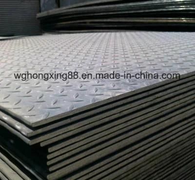 Ms Carbon Steel Tear Drop Chequered Steel Plate S275jr Ss400 A36 Q235