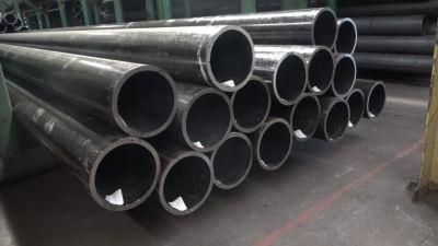 Q195 6m Length ERW Hot Rolled Metal Steel Round Tube Black Iron Carbon Steel Pipe