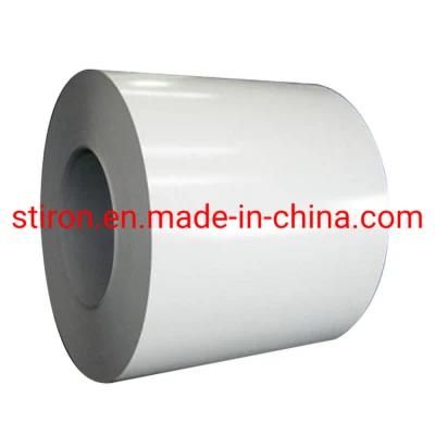 White Color Coated Painted Metal Roll Prepainted Coil Galvanized Coating PPGI PPGL
