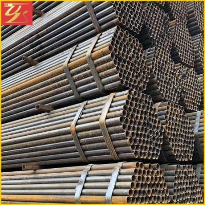 Q235 Ms ERW Welded Black Round Steel Pipe/Tube