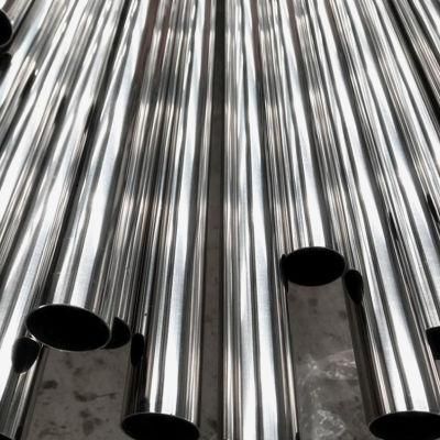 8K Surface Steel Pipe 201 202 304 Round Stainless Steel Pipes Polished Square Pipe