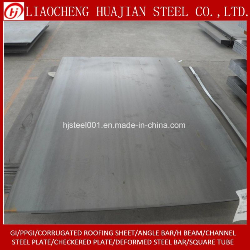 ASTM A36/ Ss400/Q235/Q345 Hot Rolled Steel Plate with SGS Certification