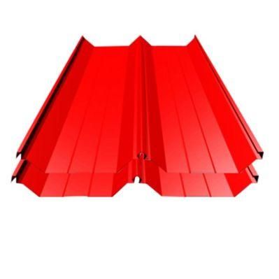 PPGI PPGL 0.35mm Ral 3005 Color Prepainted Galvanized Steel Corrugated Roofing Sheet for Building Material