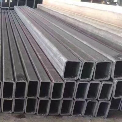 ASTM A36 A53 S235 Ms 150X60X4 mm Gi Carbon Black Hollow Section Carbon Steel Pipe