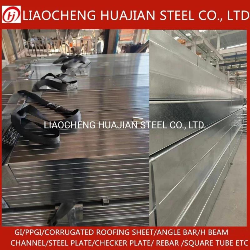 ASTM A53 A106 Carbon Welded ERW Galvanized Steel Square Tube Hollow Section Gi Pipes for Structural Applications