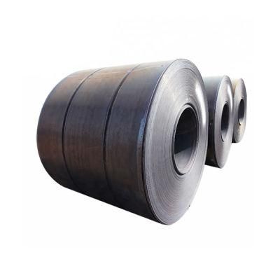 Q235 Black Hot Rolled Steel Coil Manufacture Q345 6mm HRC Ms Iron Sheet Metal Rolls Hot Rolled Coil Ss400b Price Per Ton