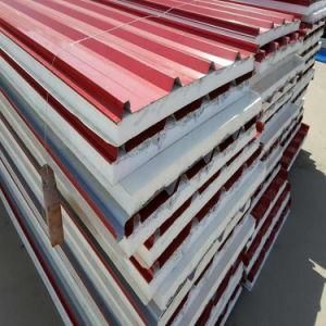 Manufacture Metal Faced Insulating PU Sandwich Panel for Roof and Wall