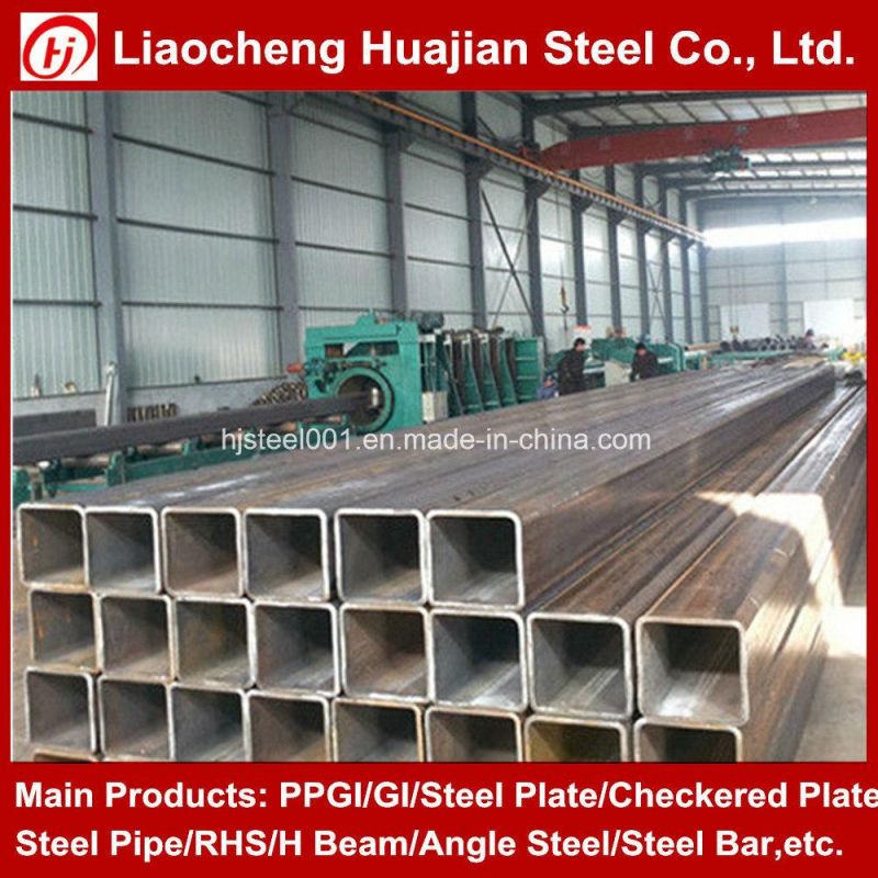 Construction Material Rectangular Hollow Section Steel Tube