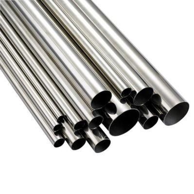 ASTM DIN JIS GB JIS SUS En 304 304L 316 2m 6m Bright Hairline 10mm Diameter Low Hardness Stainless Steel Pipe for Light Industry