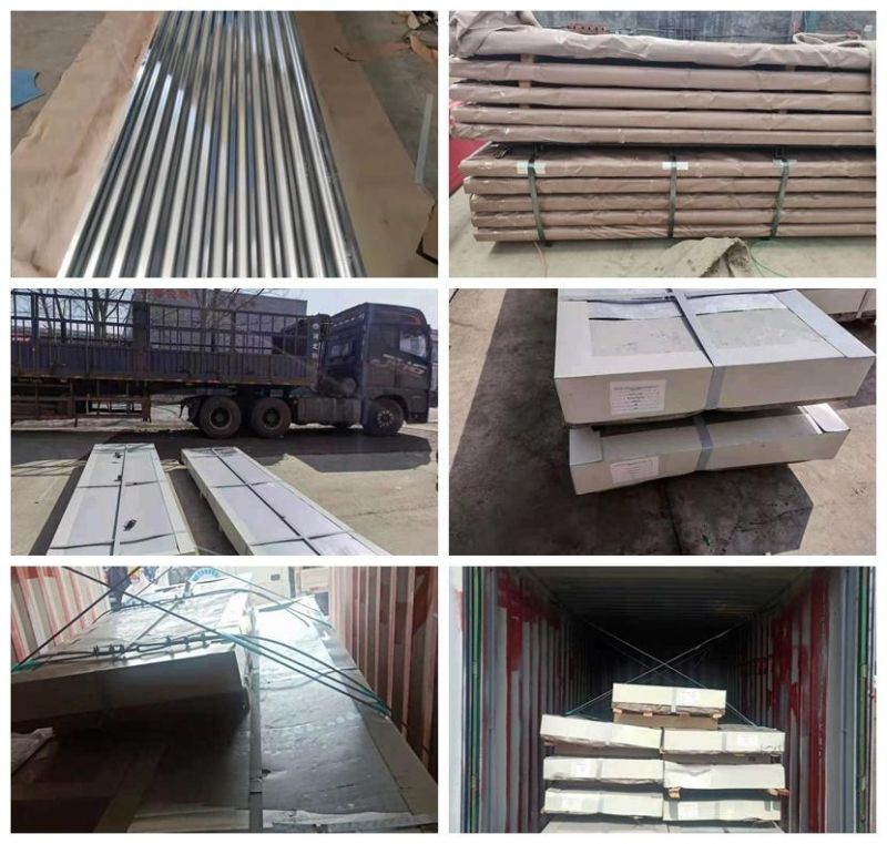 Steel Metal Material Zinc Coated Corrugated Galvanized Steel Roofing Sheet