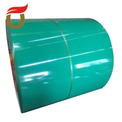 Dx51d Red Blue Green Color Coated Iron Roll PPGI PPGL Prepainted Galvanized Steel Coil