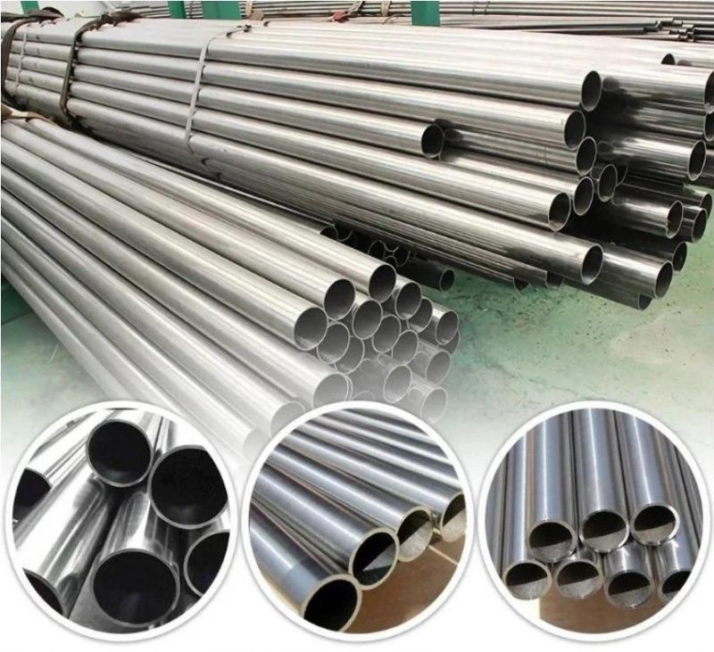 China Good Manufacture 201 304 316 Polished Round Stainless Steel Pipe