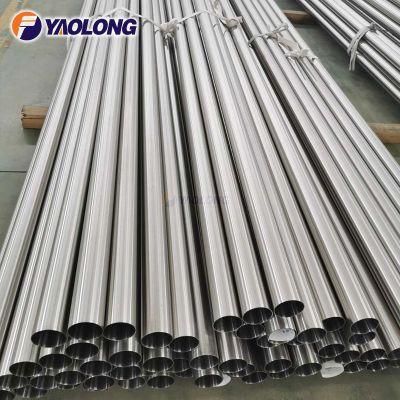 ASTM A554 SUS 1.4301 1.4306 1.4307 1.4404 Hairline Finish Tube Welded/Seamless Stainless Steel Pipe