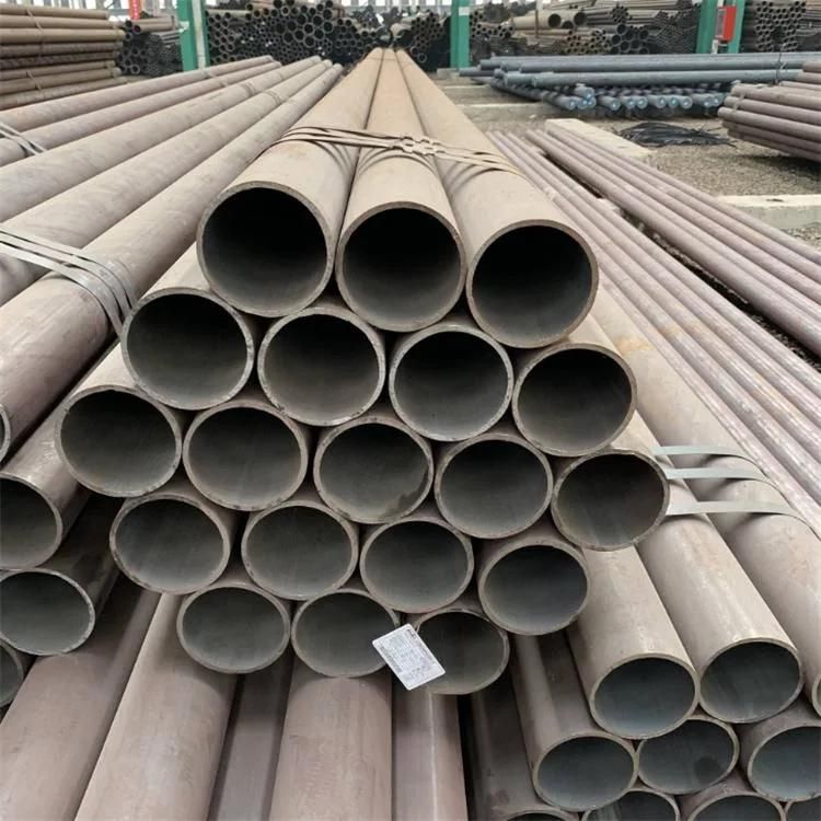 Hot Rolled Carbon Seamless Steel Pipe 1020 1045 A106b Fluid Pipe