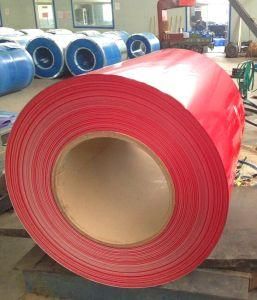 Red Color in Stock PPGI Steel Coil/Steel Sheet