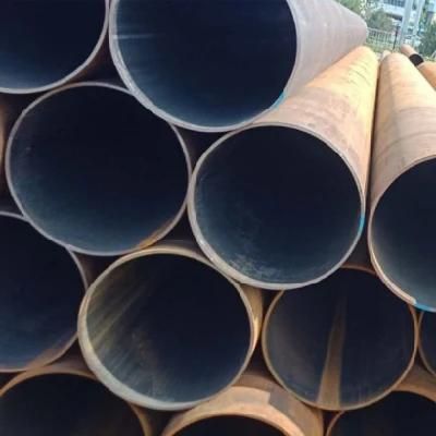 Ms Steel ERW Carbon ASTM A53 Black Iron Pipe Welded Sch40 Steel Pipe for Building Material