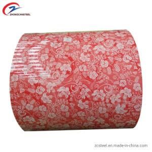 New Design Flower Pattern Prepainted Galvanized Metal Sheet/PPGI Steel Coil
