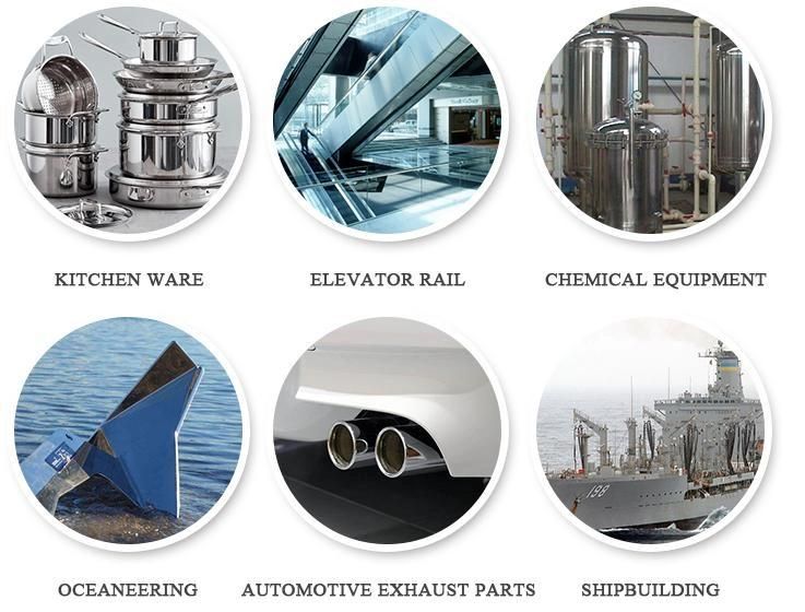 Decorative Cold Rolled Stainless Steel Metal Sheet 2b Ba Stainless Steel Plate for Construction