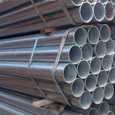 Steel Pipe / Steel Tube Round Alloy/Carbon Steel Hot Dipped Galvanized for Building Construction