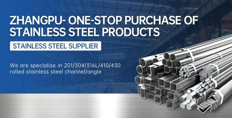 Industrial Use Ss Profile 2b No. 1 304 321 316L Stainless Steel Channel