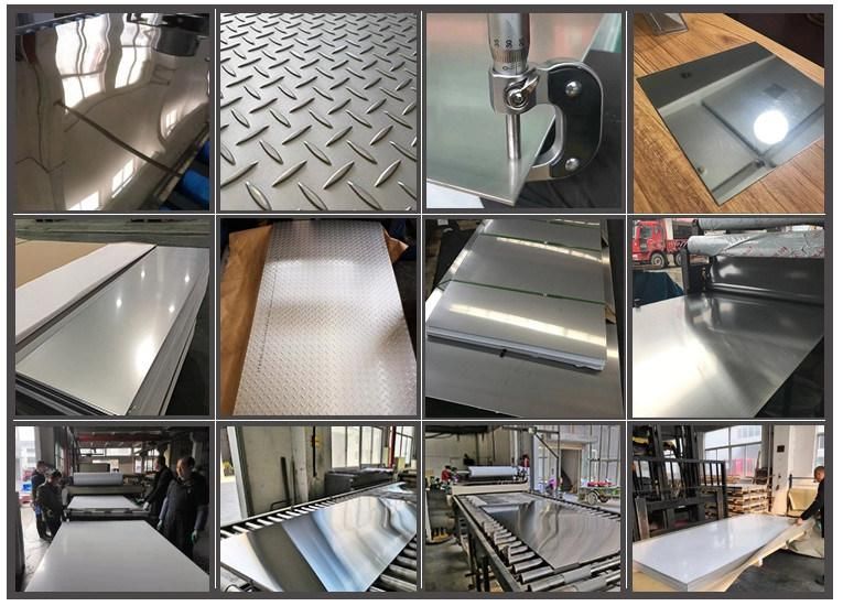 Construction Material 201 202 310S 304 316L 321 347 Stainless Steel Plate