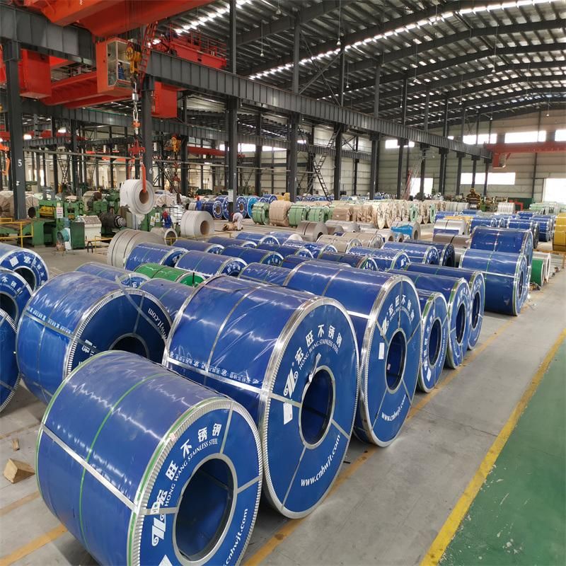 SS304L 316 430 Grade 2b Finish Hot/Cold Rolled Stainless Steel Coil for Building Materials