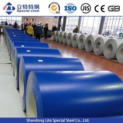 Factory Thickness 0.12mm-1.3mm Ral Color Coated Prepainted Steel Coil Grade 550 (80) Class1 Galvanized Coil