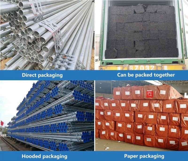 Cold Rolling Hot Dipped ERW Ms Hollow Section Carbon Welding Square Honed Galvanized Seamless Stainless Steel Tube Pipe