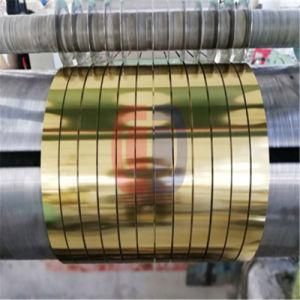 Golden Lacquered Good Quality Electrolytic Tinplate Strip