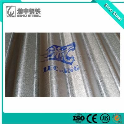 G550 Az180 Galvalume Aluzinc Corrugated Roofing Sheet with Logo