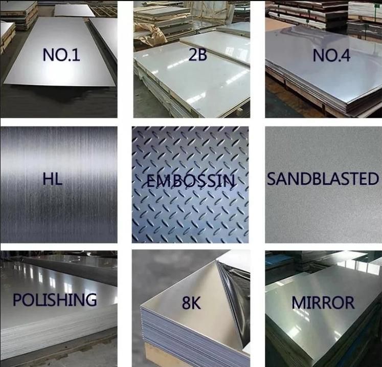 AISI SUS JIS Hot Rolled Medium 3-100mm Thickness Stainless Steel Plate