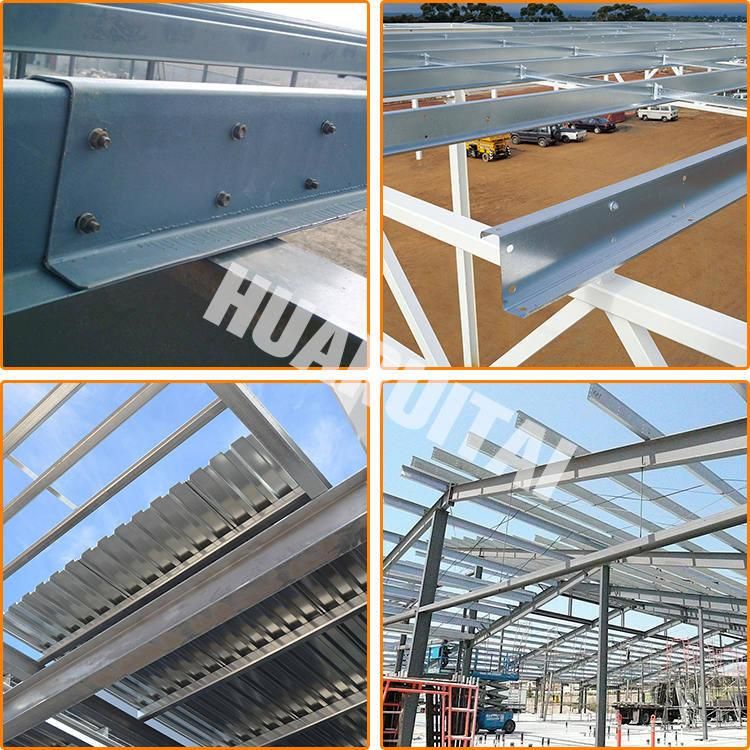 Hot Dipped Galvanized C Steel Profile Section Channel Without Holes