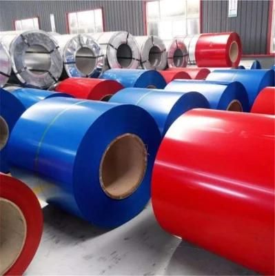 600-1250mm 0.4mm 0.5mm 0.6mm Blue Prepainted Steel Coil Metal Sheet From Shandong