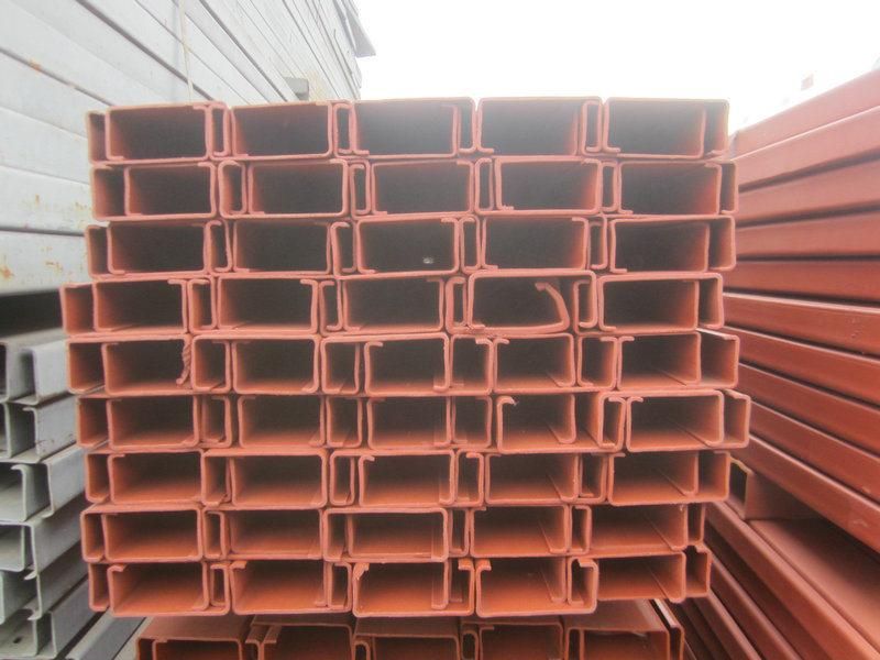 Building Material Galvanized Slotted Steel C Channel