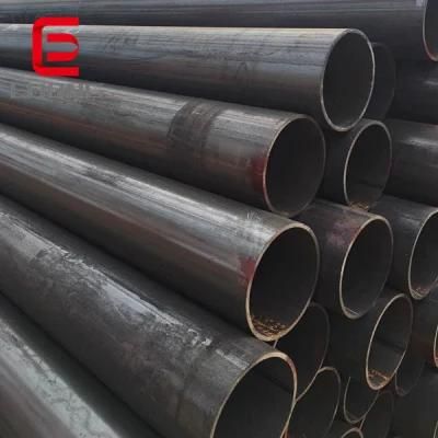 A53 4 Inch 6 Inch 8 Inch ERW Structural Carbon Steel Pipe Black Round Steel Pipe