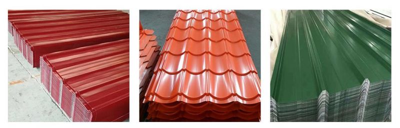 Z30 Z100 Z120 Z150 Z180 Z275 Anti-Fingerprint Ibr Type Galvanized Corrugated Roofing Sheet Material