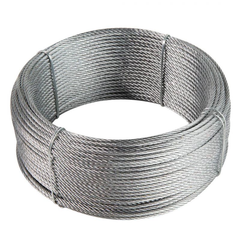 Green PVC Coatedsteel Wire Rope