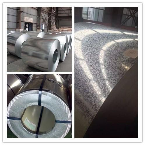 Gi-Spangle zinc coated steel coil