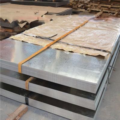 Grade ASTM A653 Galvanized Steel Sheet Zinc180g with Regular Spangle