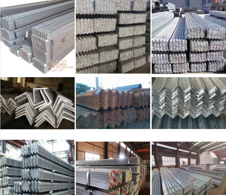 Hot Dipped Galvanized Steel Angle Bar Price, Slotted Perforated Hot Rolled Iron Angle Size 100X100X5