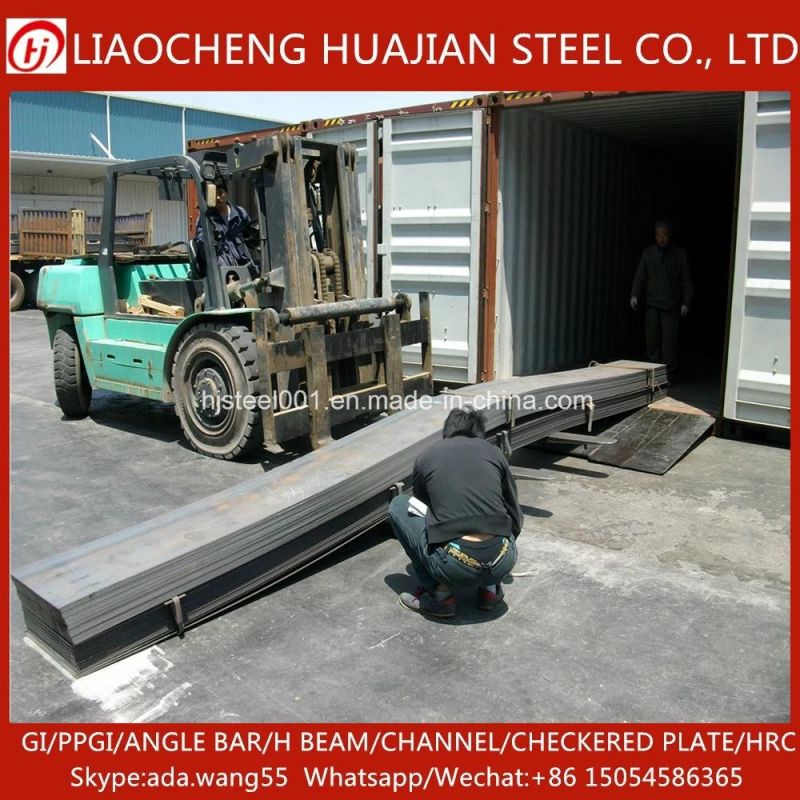 Hot Rolled Technique Steel Flat Bar with Q235B Material