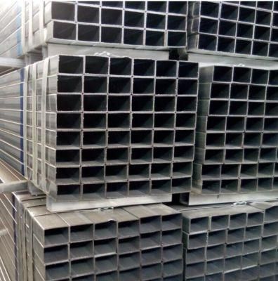 Galvanized Welded Rectangular / Square Steel Pipe / Tube / Hollow Section / Shs, Rhs