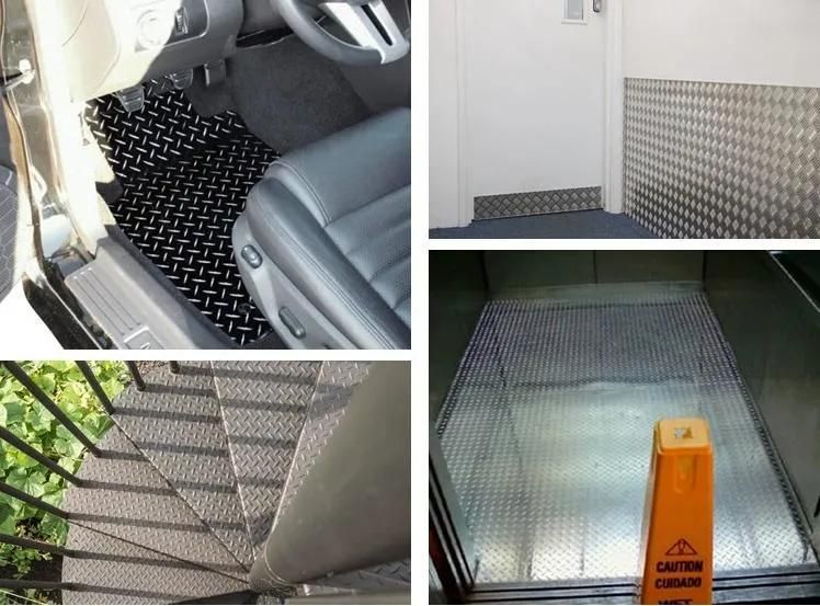 304 321 316 301 310S Stainless Steel Checkered Metal Plate
