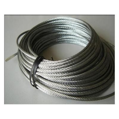 304 Stainless Steel Wire Reliable Manufacture High Tensile 7X19 Stainless Steel Wire Cable