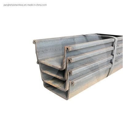 China Manufacturer Multiple Carbon U Steel Sheet Pile