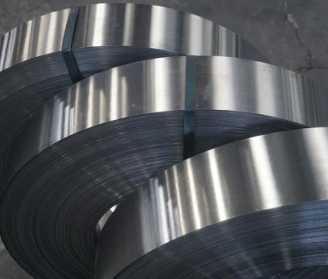 Spring Steel Metal Strip C75s Spring Iron Strips Harden and Temper Flexible Thin Flat Blade Strip Manufacturer