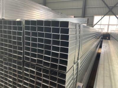 Square Gi Steel Pipe Carbon Steel Pipe ERW Galvanized Steel Pipe